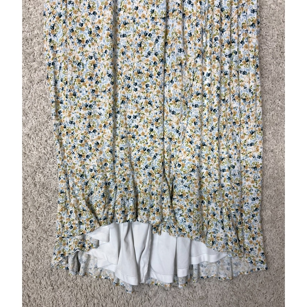 Torrid Midi Dress Womens 4X Floral Faux Wrap Short Sleeve Lined Flowy‎ - Picture 2 of 10